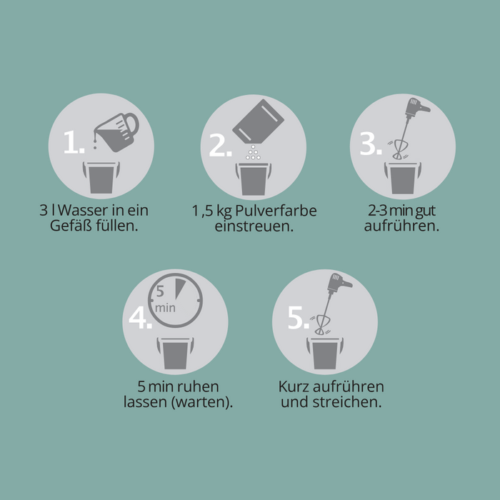 Hühnerstall-Farbe (ca. 30 m²)