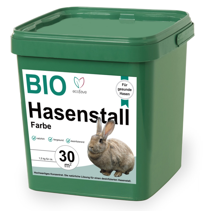 Hasenstall-Farbe (ca. 30 m²)
