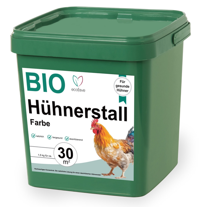 Hühnerstall-Farbe (ca. 30 m²)
