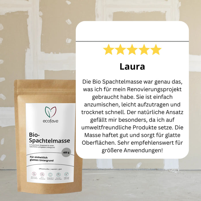 Spachtel-Set mit 2 kg Spachtelmasse und gratis Anrührbecher