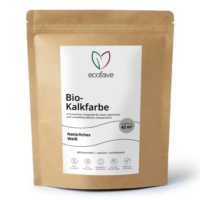 Bio-Kalkfarbe (3,5 kg für 42 m²)