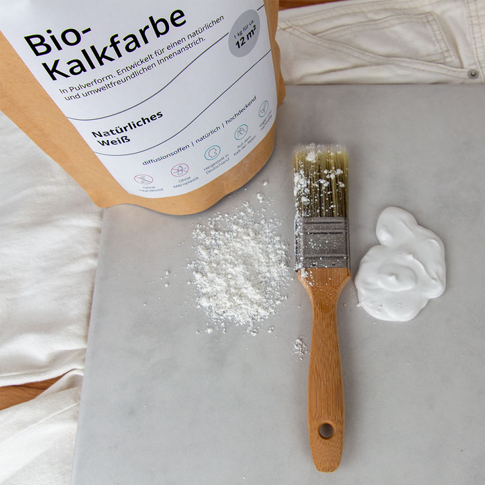 Bio-Kalkfarbe (1 kg für 12 m²)