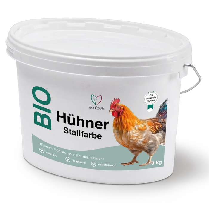 Bio-Hühnerstallfarbe 10 kg für 60 m²